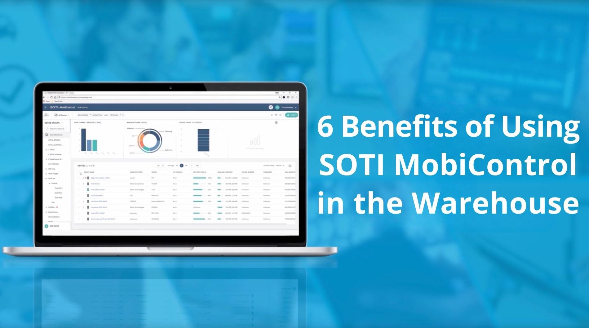 6 Benefits of Using SOTI MobiControl in the Warehouse